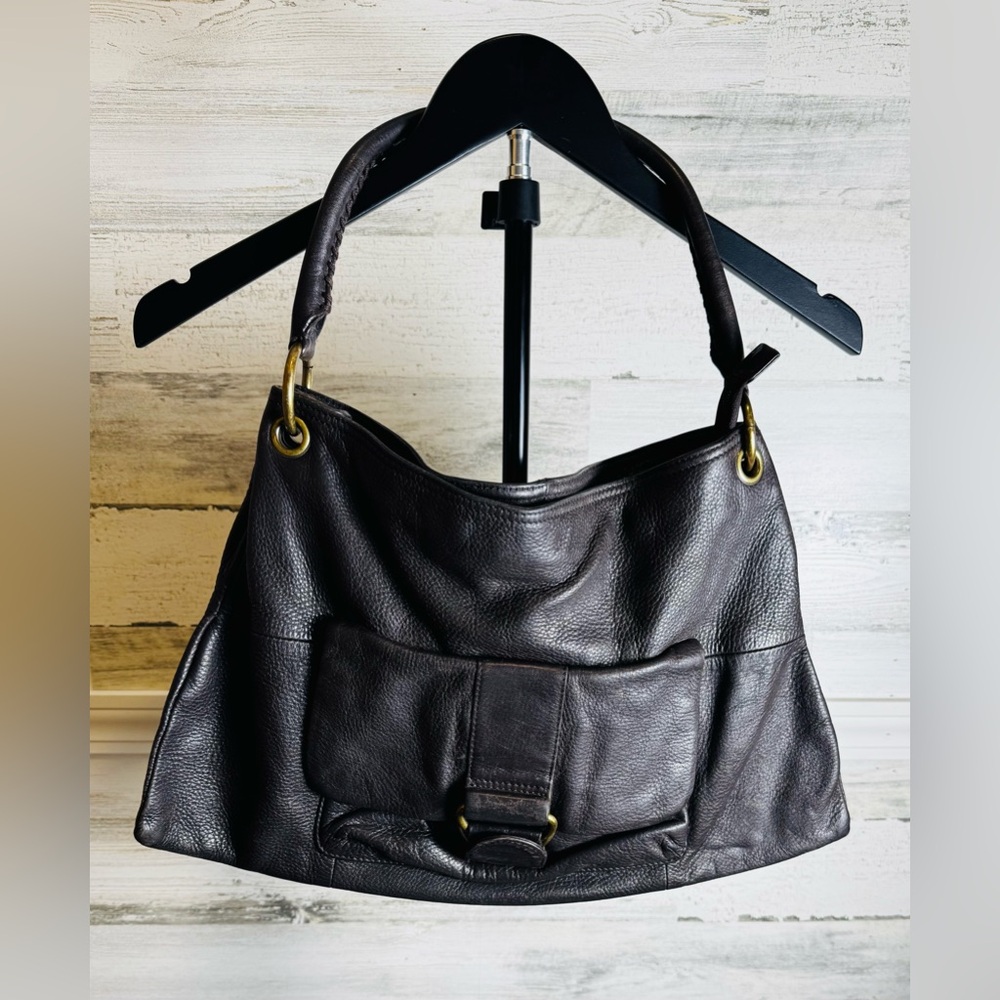HOBO International Shoulder Purse Leather HOBO Satchel Purse Bag